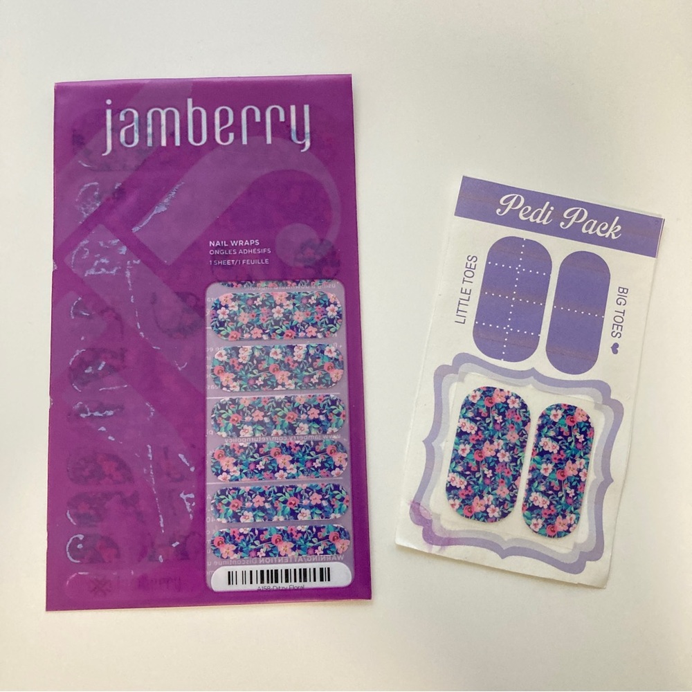 Jamberry Nail Wraps - Ditsy Floral